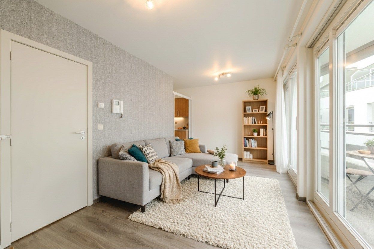 INSTAPKLARE STUDIO (46 m²) MET GUNSTIGE LIGGING foto 2