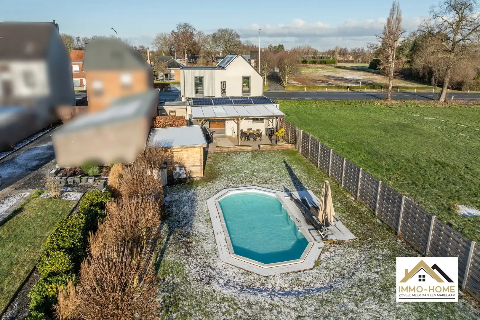 Ruime vrijstaande woning met zwembad en ruime grond op topligging! foto 26