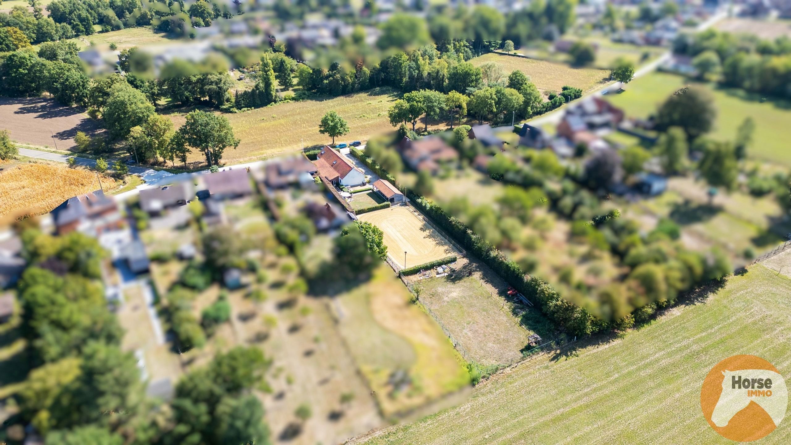 HAM - Langgevelhoeve met stallen, piste en weiland op 1ha5 foto 2