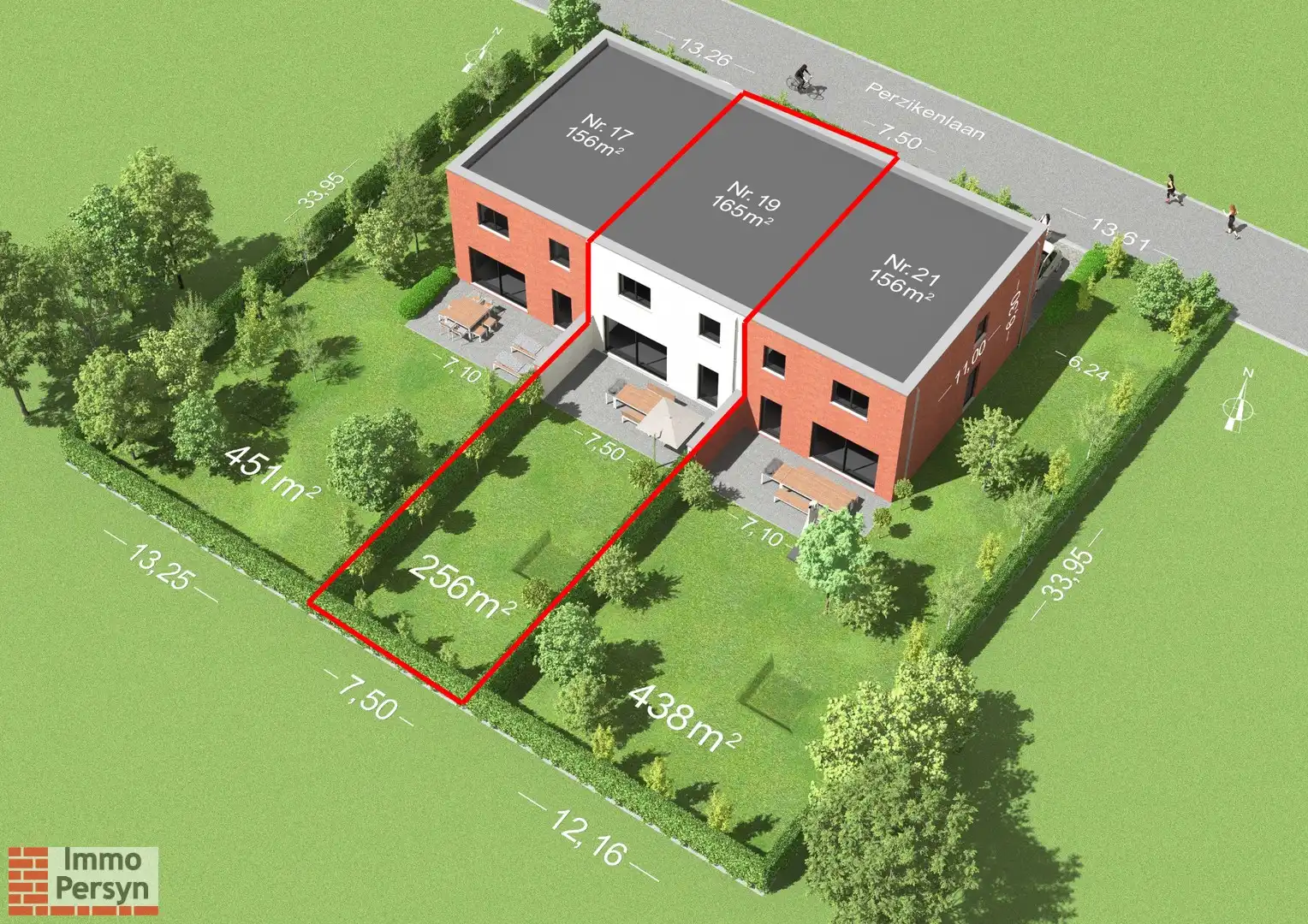 Moderne, energiezuinige gesloten nieuwbouwwoning foto 2