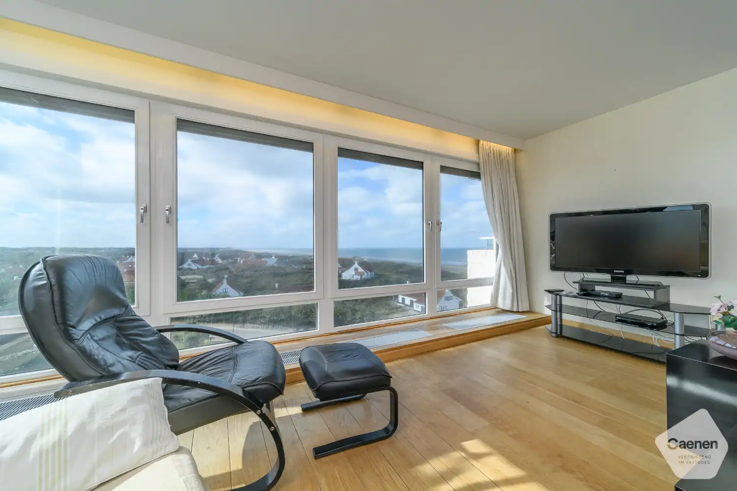 Exclusief 3-slaapkamerappartement met frontaal zeezicht en open duinzicht, dubbele parking en schitterende zonovergoten terrassen foto 5