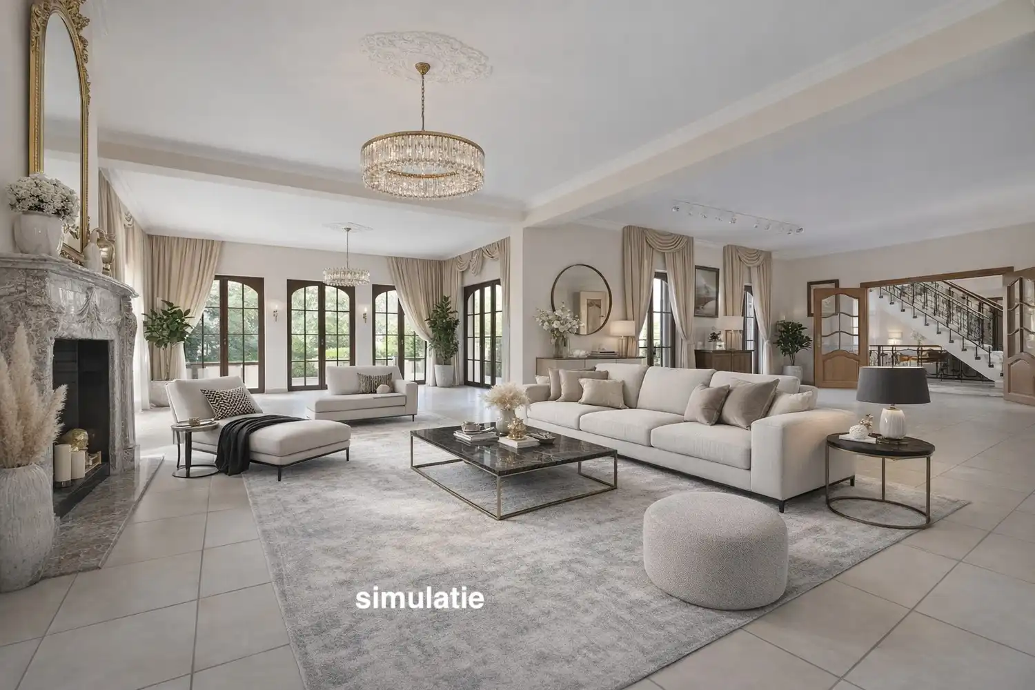 Magnifieke kasteelvilla met binnenzwembad, uniek gelegen in villawijk “Goudkust”, omringd door natuur, rust en optimale privacy foto 12