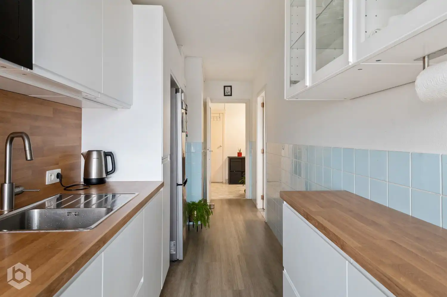 Appartement met 2 slaapkamers en dubbele terras met prachtig uitzicht op de binnenstad foto 5