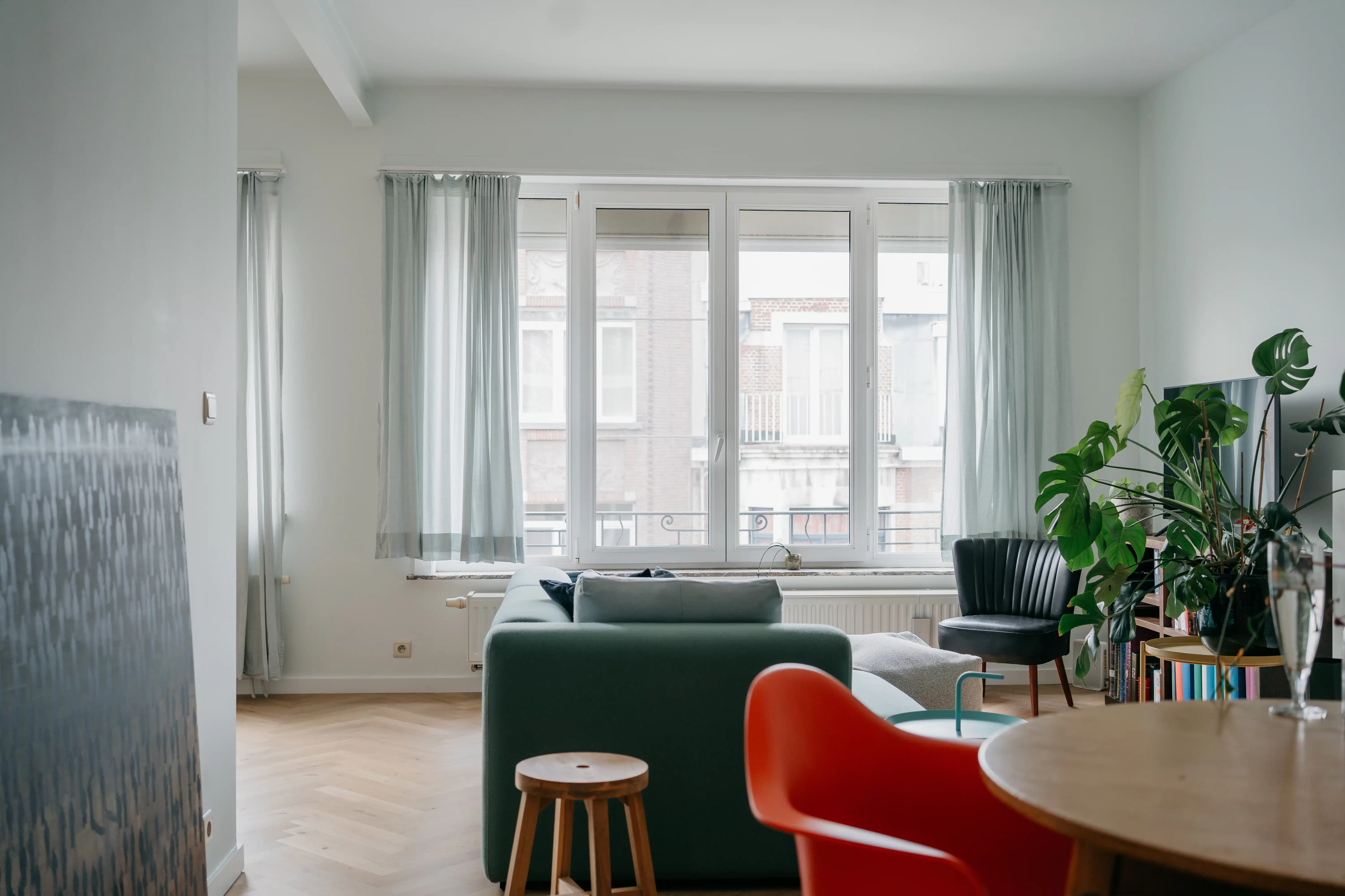 Fifty shades of green appartement in de wijk Groenenhoek in Berchem foto 4