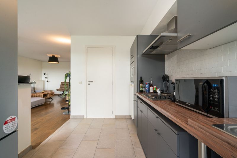 --- NIEUW --- Lichtrijk dakappartement (1 slpk) met ruim terras met zicht op de Coupure foto 9