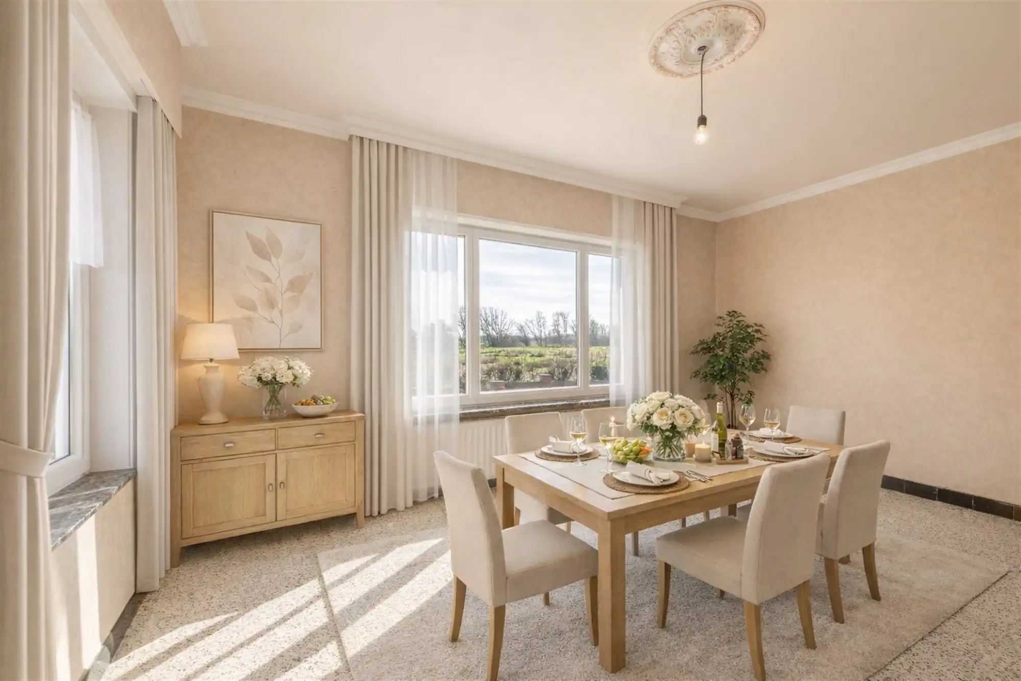 Halfopen woning op topligging te Dentergem foto 4