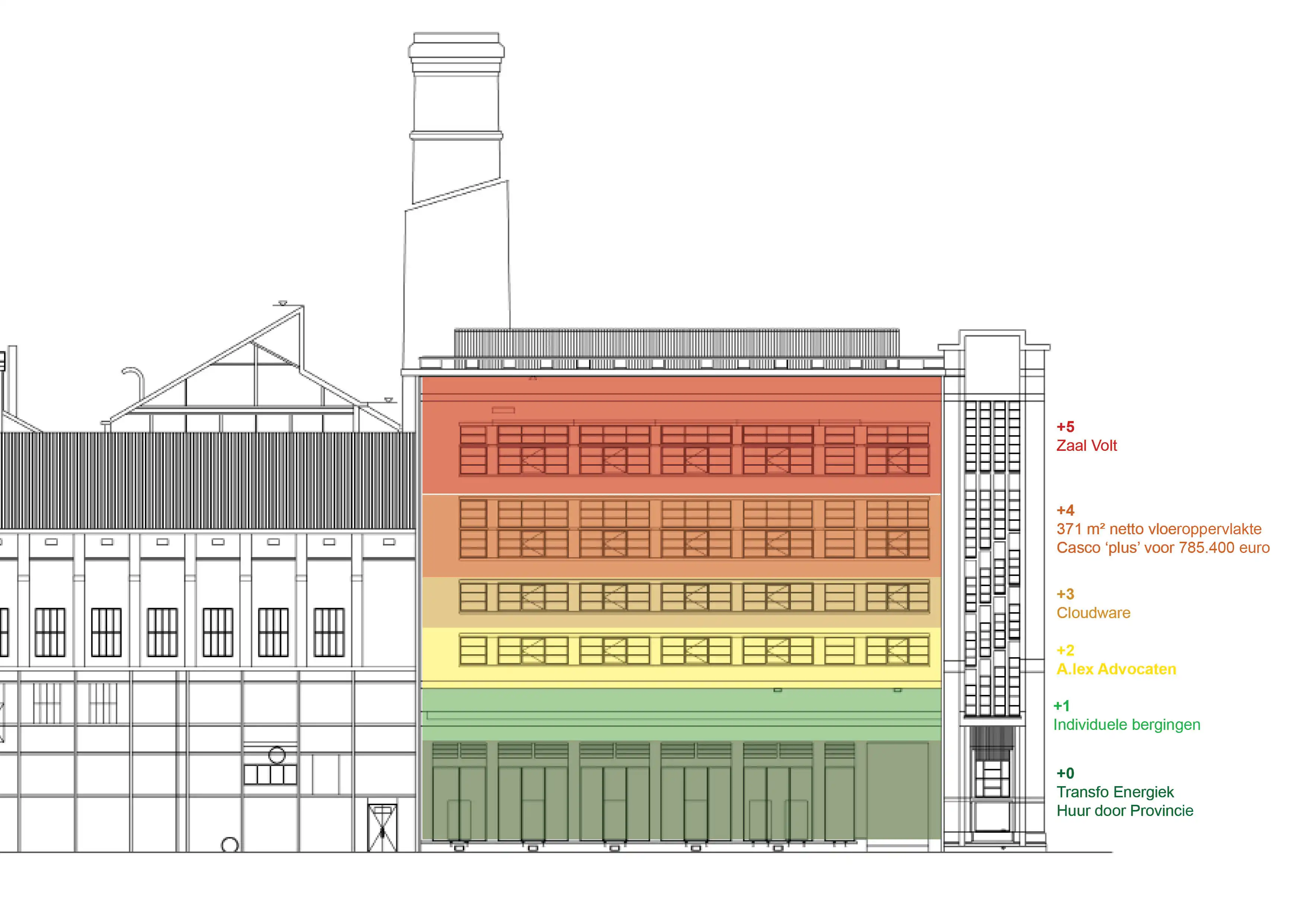 Casco+ kantoor (4e V) in uniek gerestaureerd erfgoedgebouw foto 14