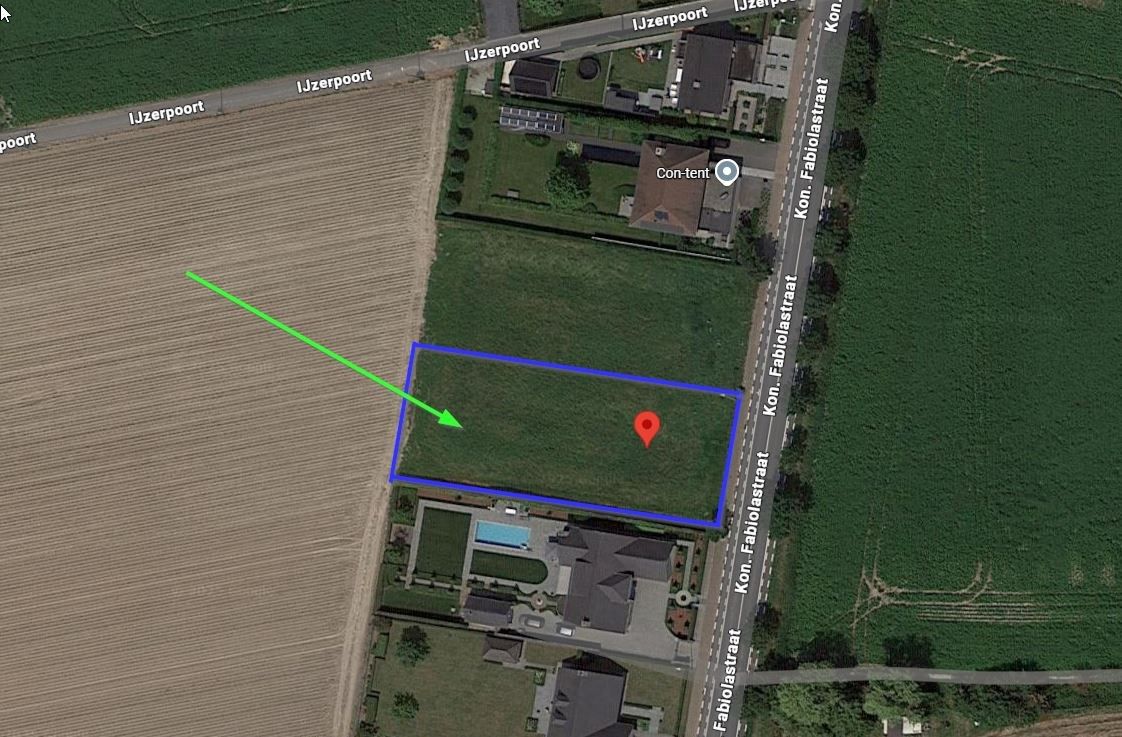 Bouwgrond voor ruime open bebouwing te koop op perceel van 1560.00 m² in Gullegem foto 6