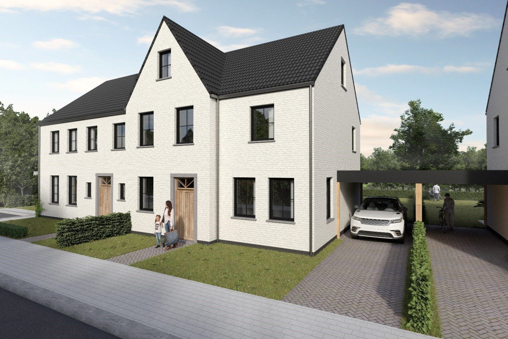 Ruime, energetische halfopen woning (Lot 16) TE KOOP in Desselgem. foto 9