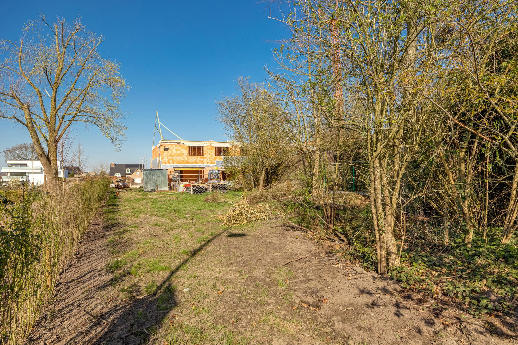 Perceel bouwgrond voor open bebouwing in het centrum van Merksplas. foto 4