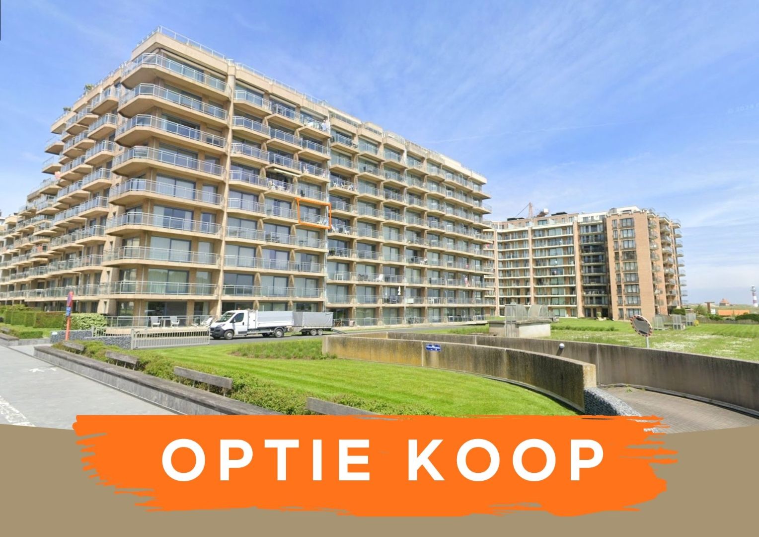 Appartement met 2 slaapkamers en een schitterend open zicht te Nieuwpoort foto {{pictureIndex}}