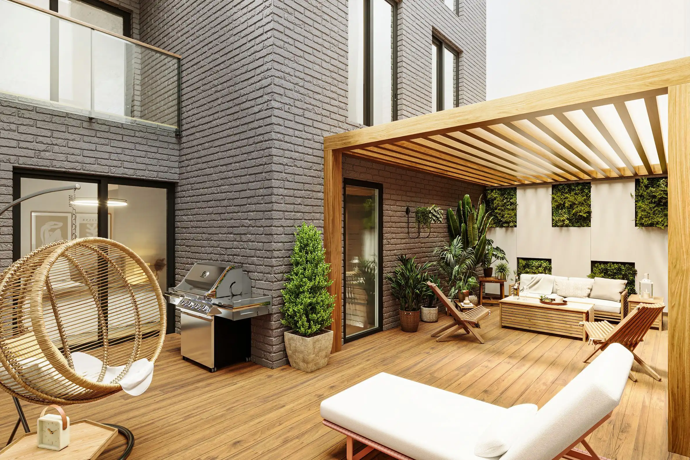 INSTAPKLAAR GELIJKVLOERS APPARTEMENT MET TERRASSEN NABIJ ZEE foto 2