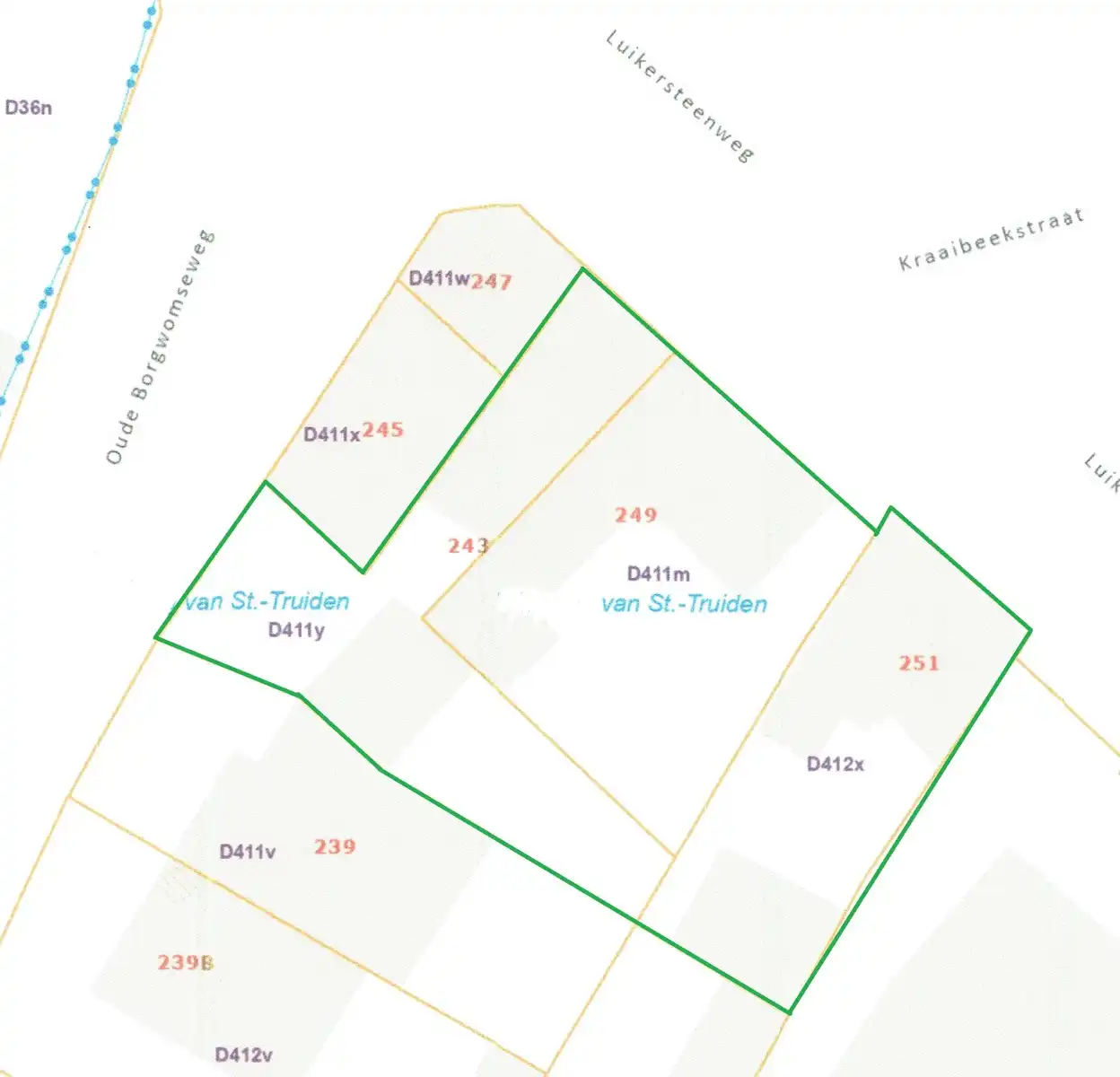 Grond te koop Luikersteenweg 249 - 3800 Sint-Truiden
