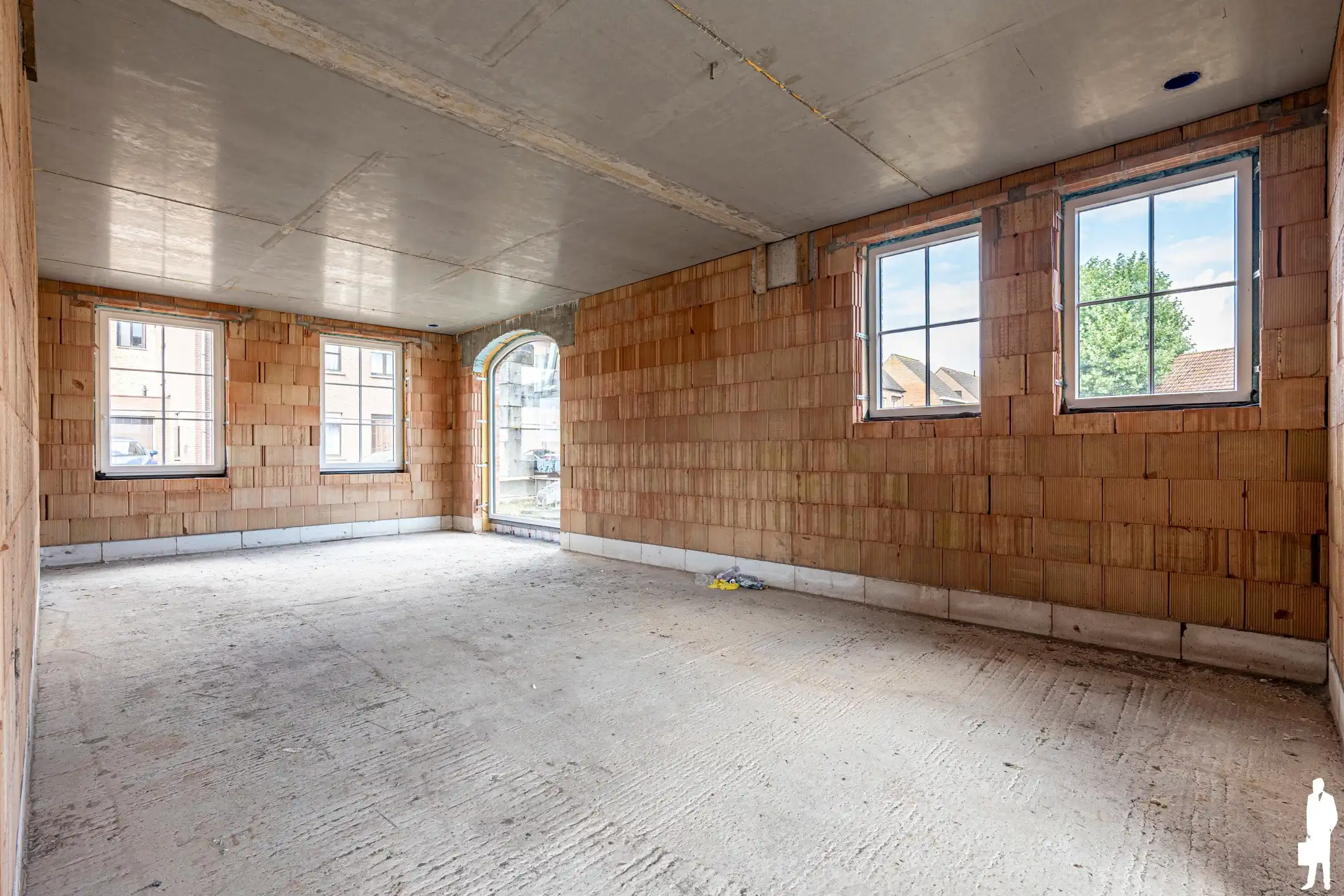 Casco nieuwbouwwoning met 3-4 slpk. op ca. 529m² te Loenhout foto 7