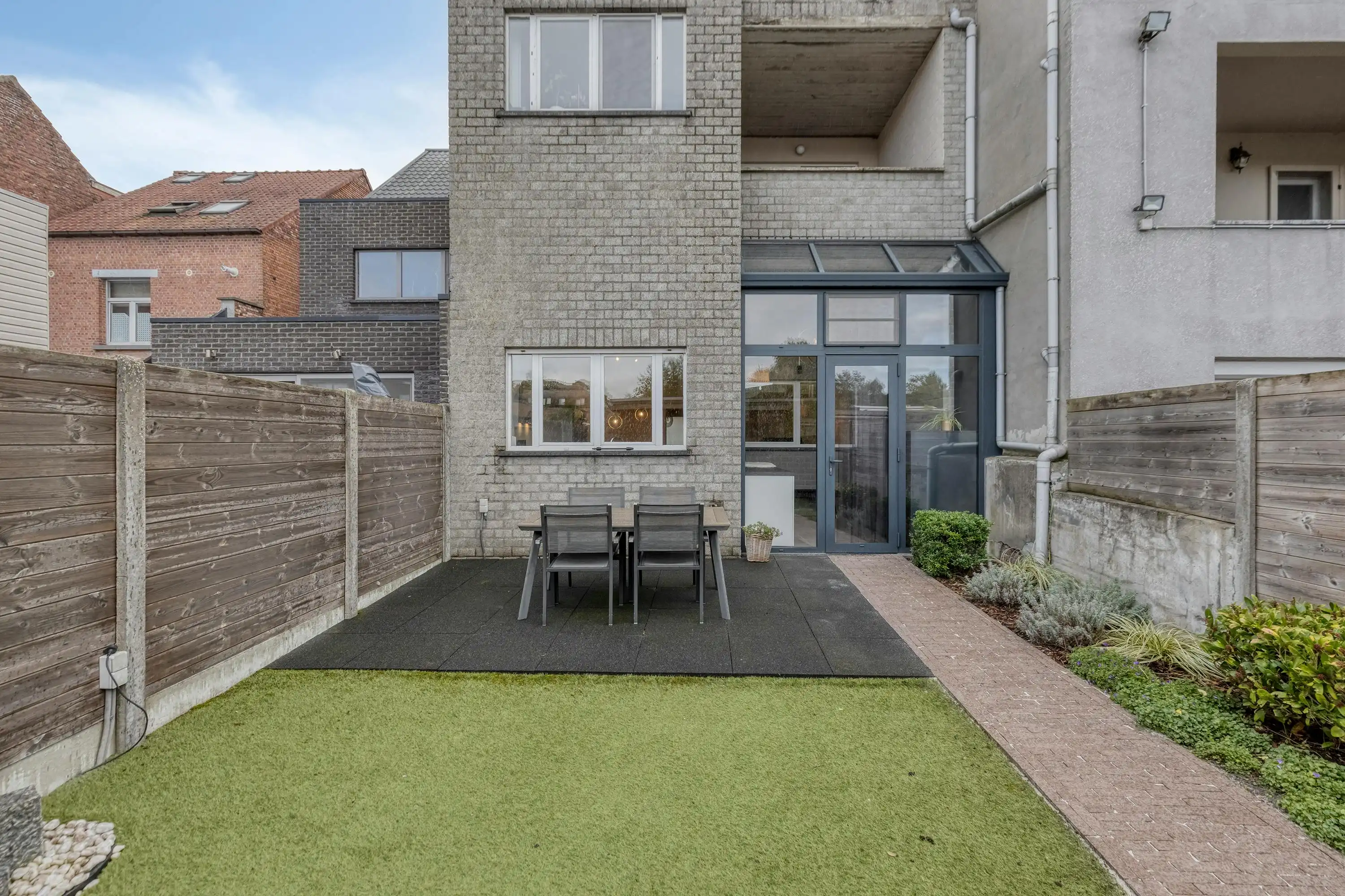 Gelijkvloers appartement met 1 slpk en tuin te Essen-centrum!  foto 14