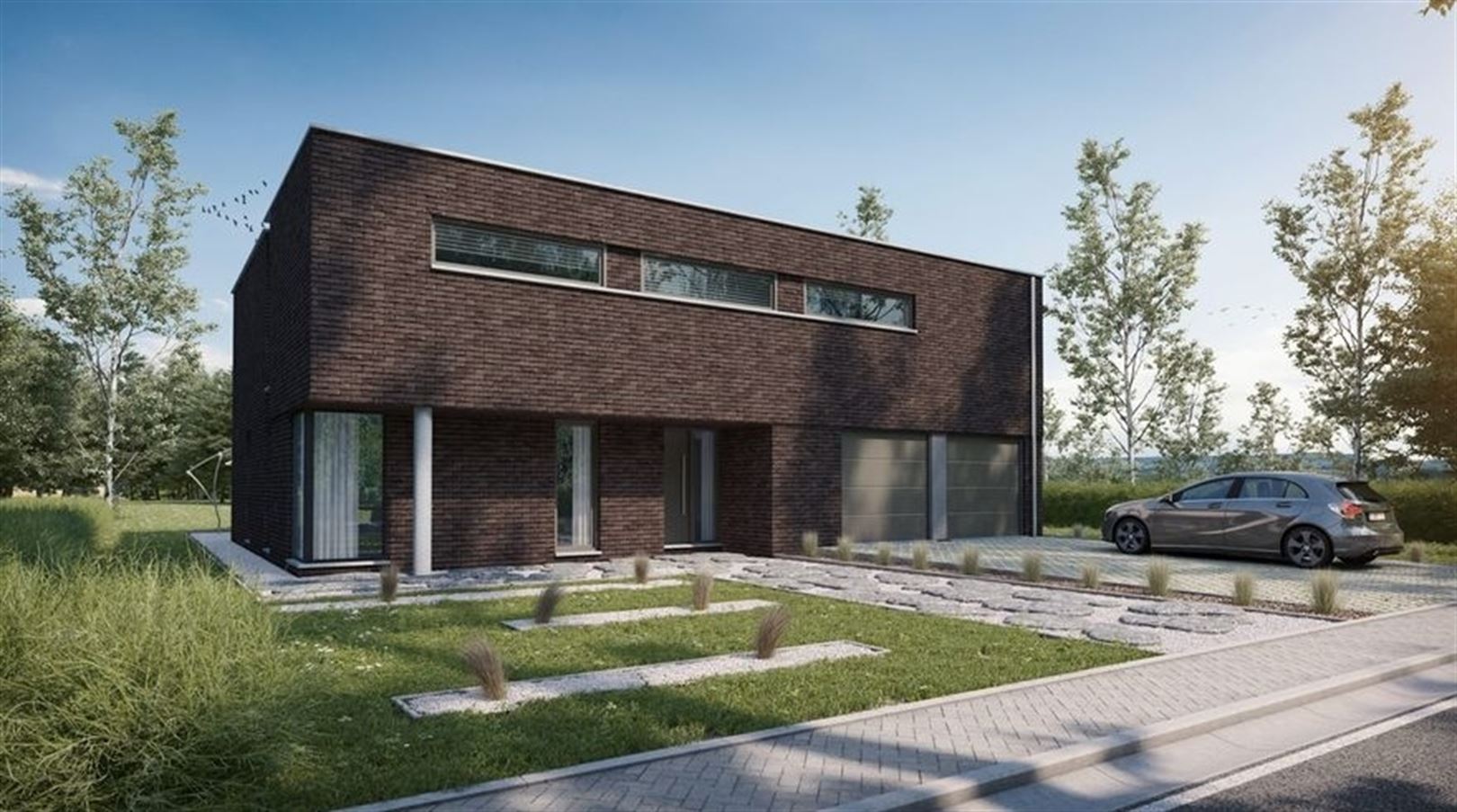 Design villa op 5.371 m² in nieuwe verkaveling bij natuurdomein foto 5