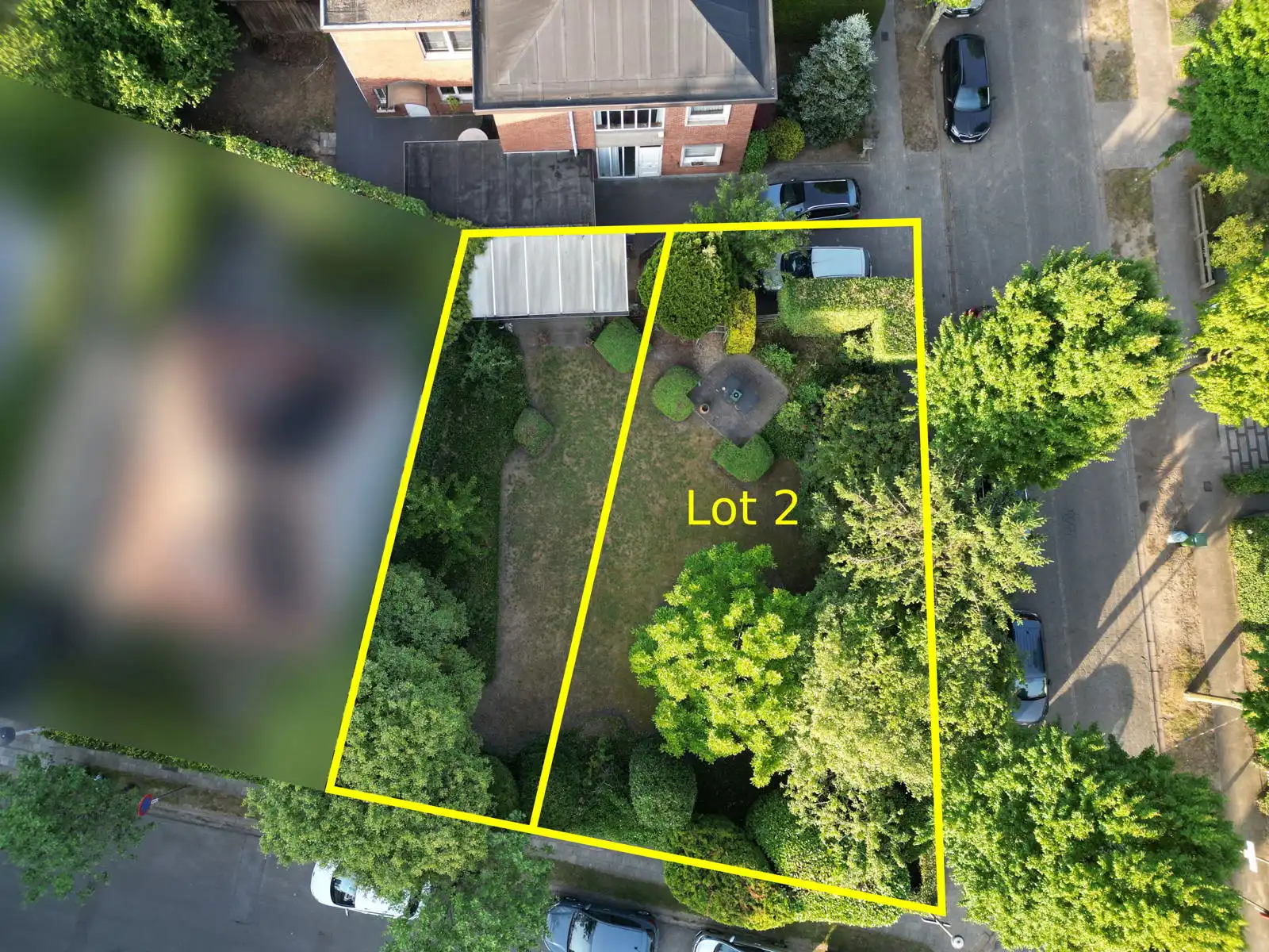 Bouwgrond (halfopen) van 266,7m² in Sint-Mariaburg. foto {{pictureIndex}}