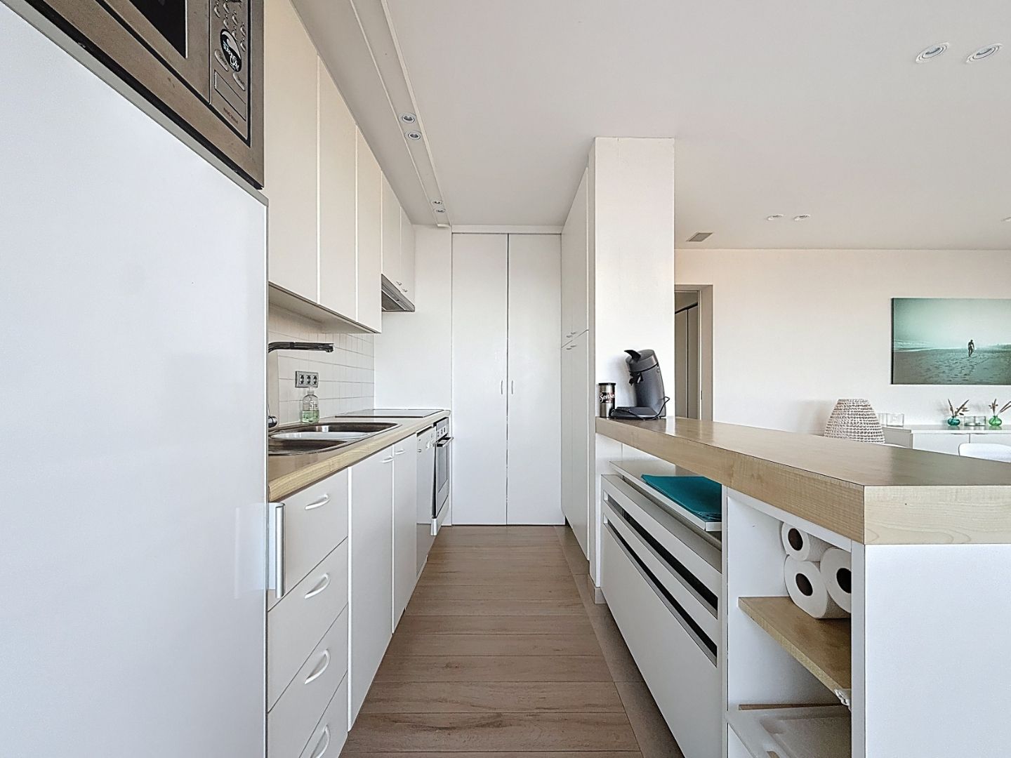 Ruim hoekappartement met zicht op zee foto 5
