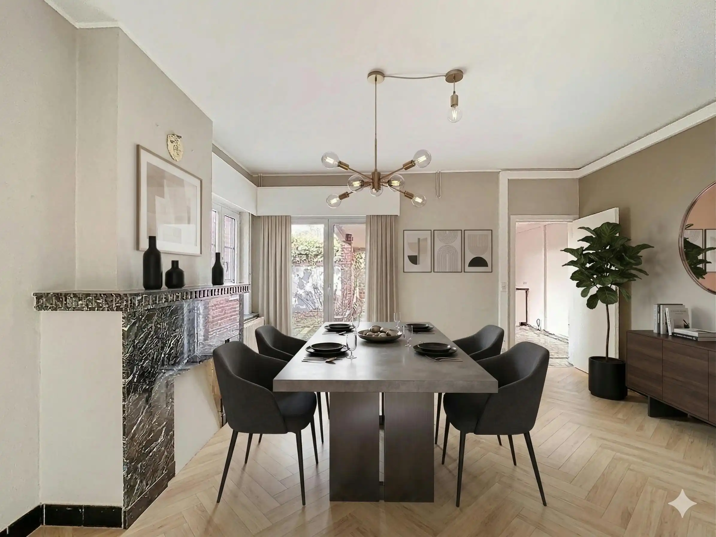 Hoofdfoto van de publicatie: Te renoveren halfopen bebouwing te koop in Lotenhulle