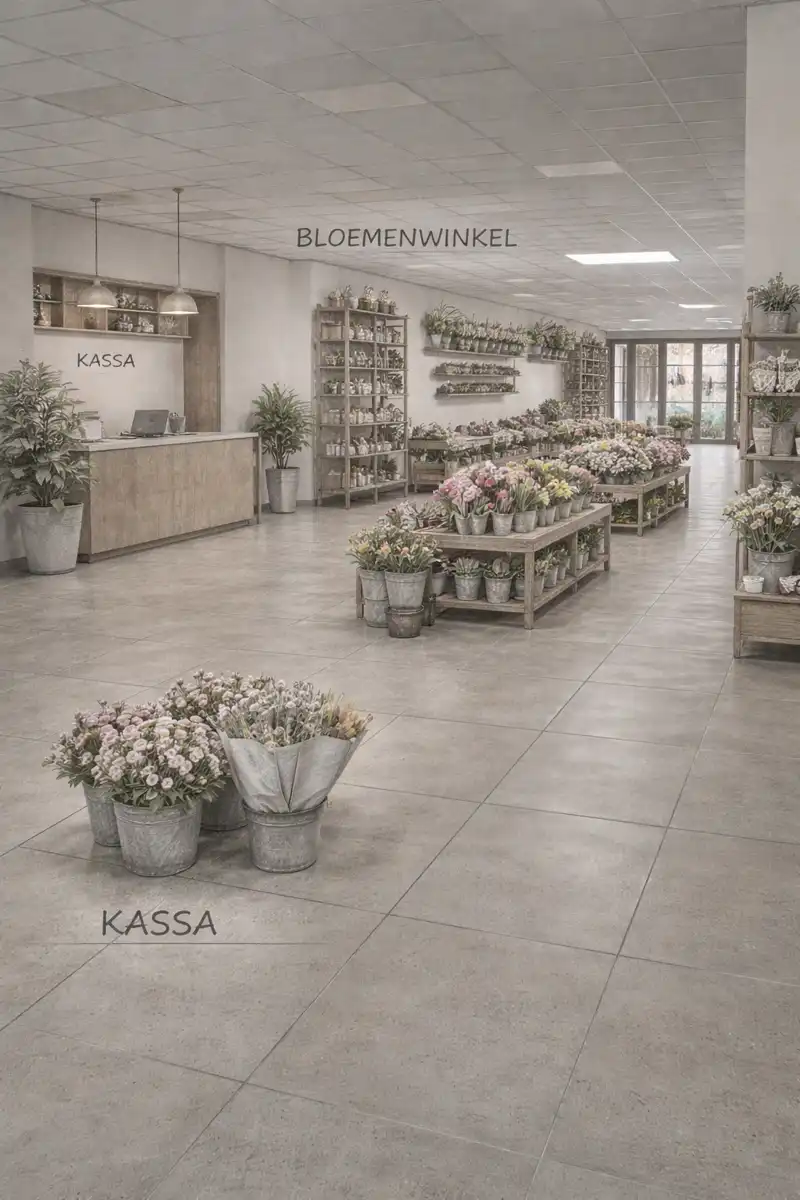 Nieuwbouw handelsgelijkvloers op het Dorp in Serskamp foto 10