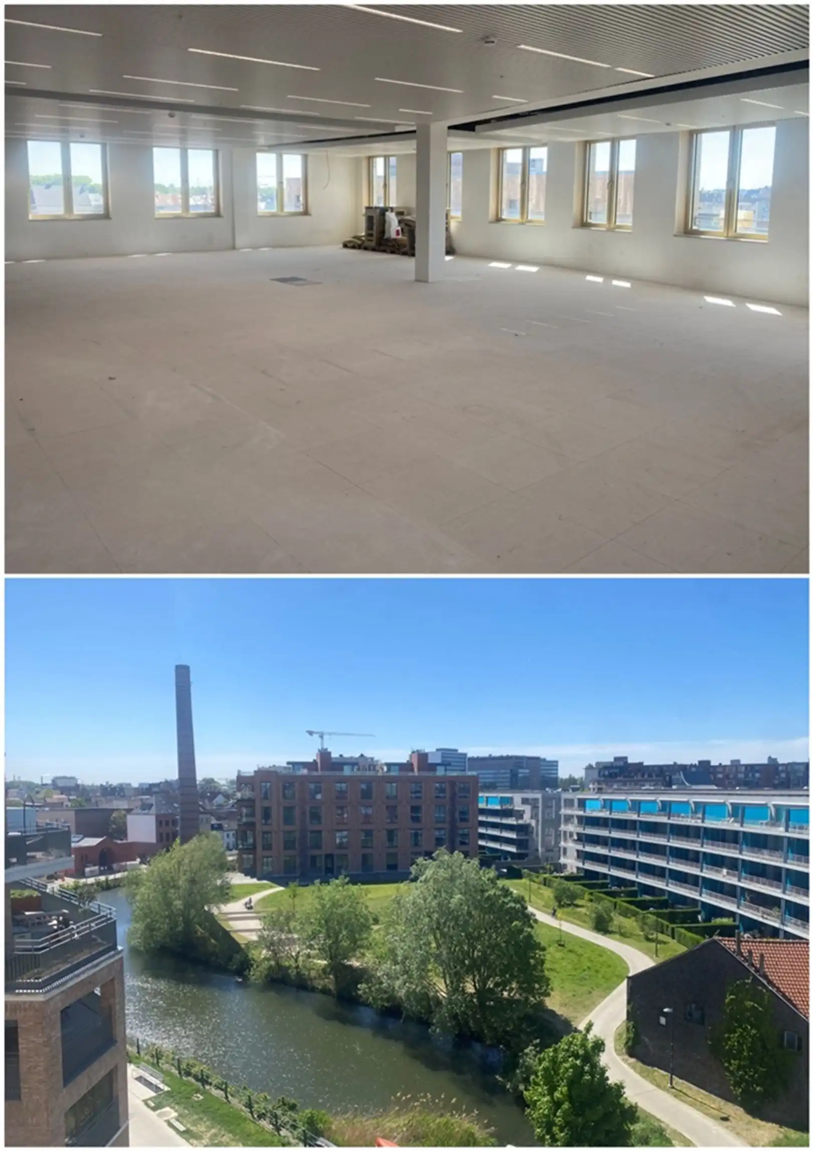 Nieuwbouwkantoor nabij het Gentse stadscentrum Keizerpoort met oppervlakte van 257 m² foto 18
