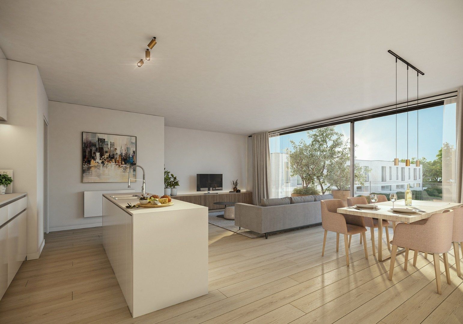 Energiezuinig gelijkvloers nieuwbouwappartement met tuin en zuid-oostgericht terras foto 2