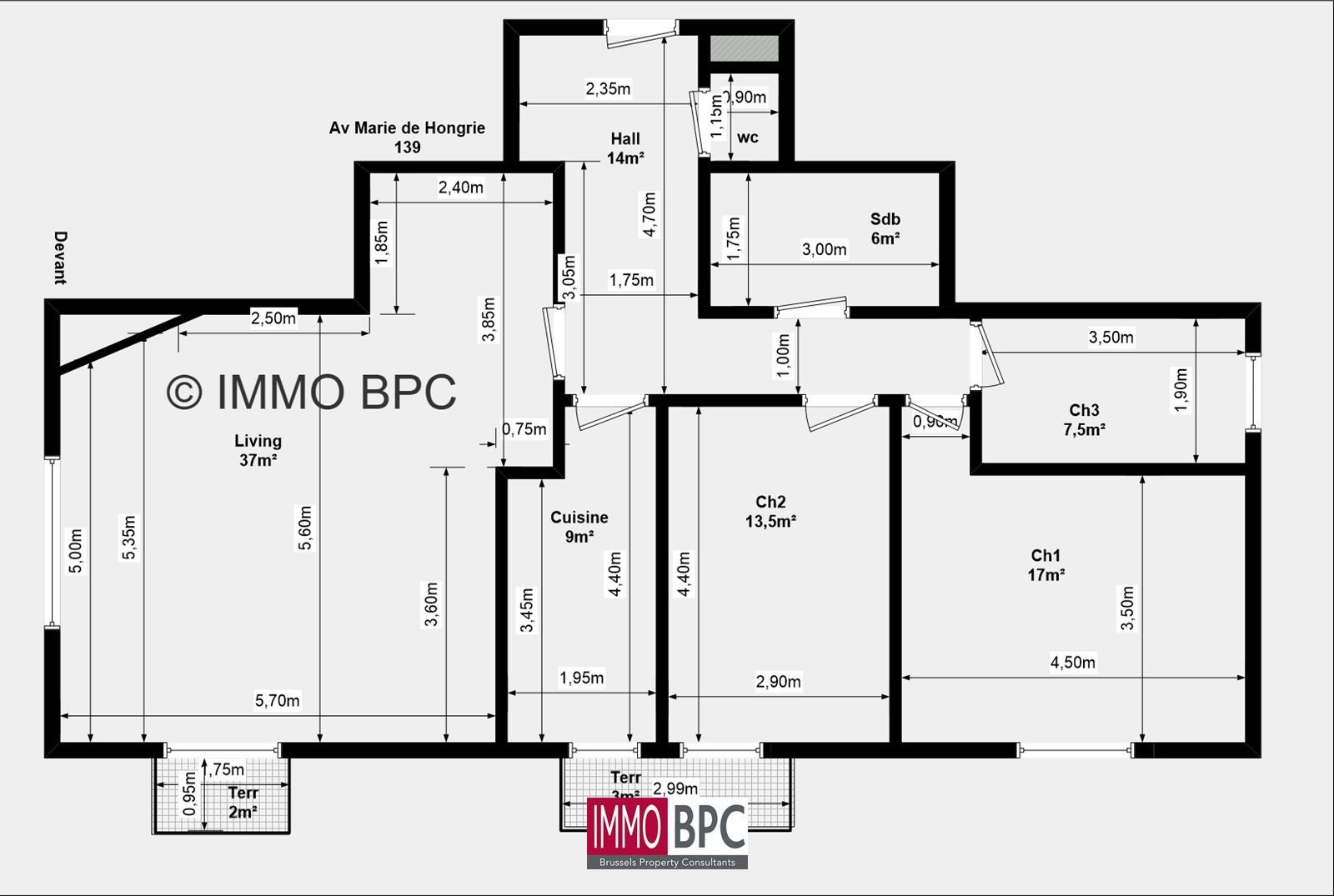 Ontdek dit drie slaapkamer appartement op een toplocatie  in  Ganshoren foto 5