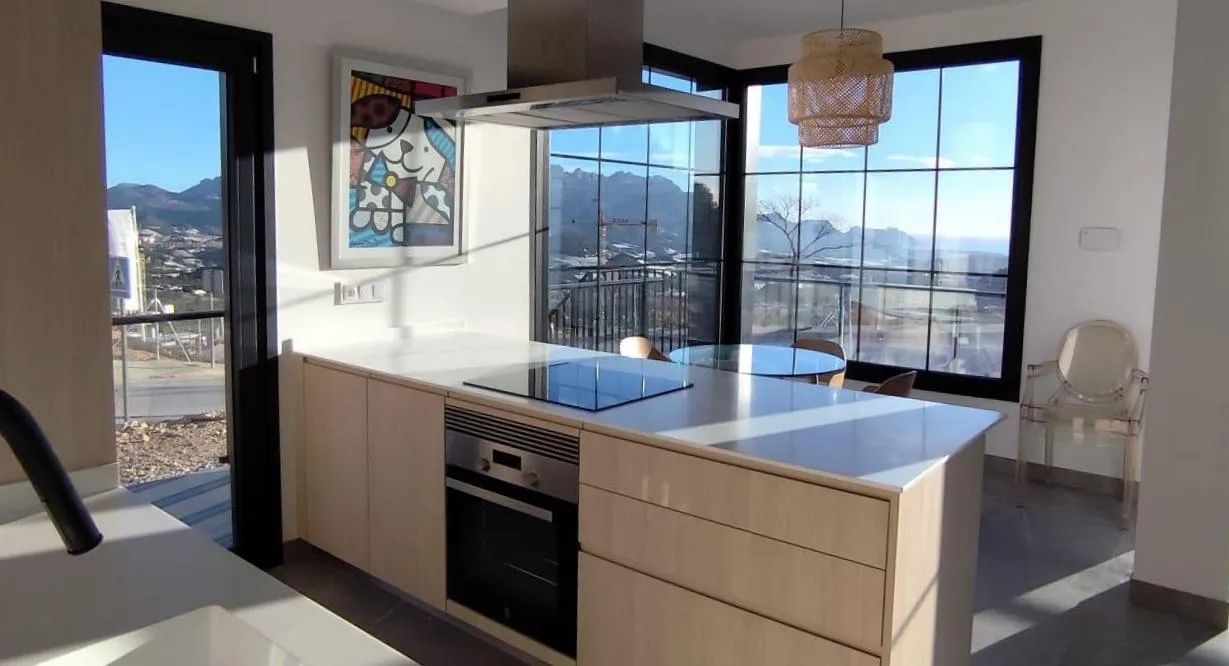 Modern woongenot in Polop: nieuwbouw halfvrijstaande villa's met zwembad en terrassen foto 7