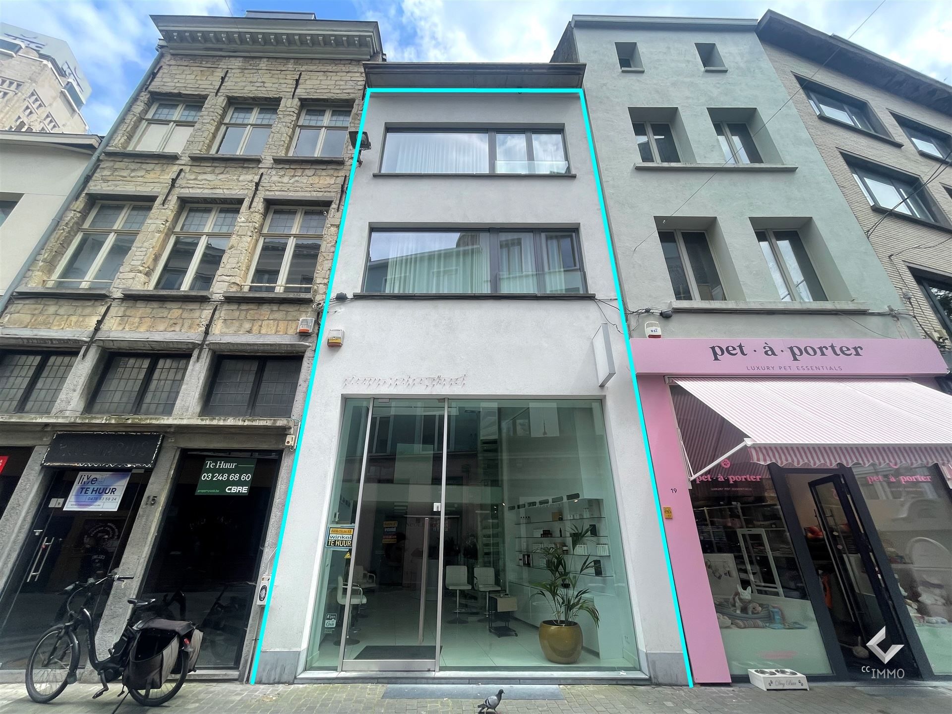 Commerciële ruimte te huur Schrijnwerkersstraat 17 - 2000 ANTWERPEN