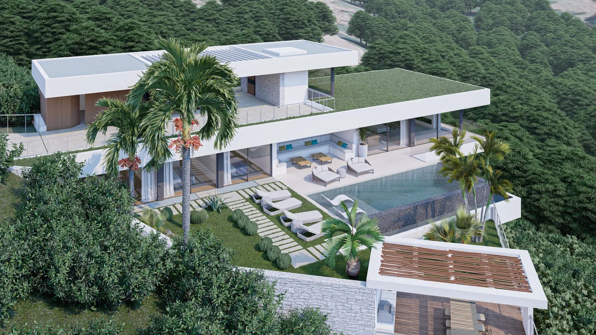 Unieke villa: privacy, stijl en adembenemende vergezichten foto {{pictureIndex}}