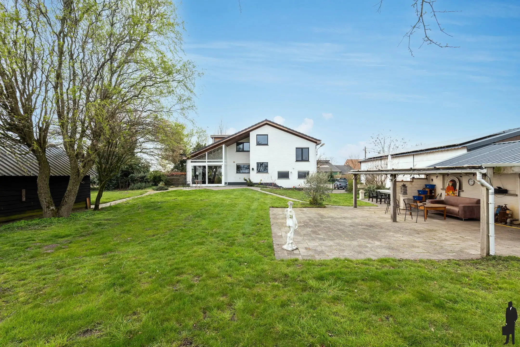 Ruime woning met weids uitzicht op 4.615 m² in Meerle foto 35