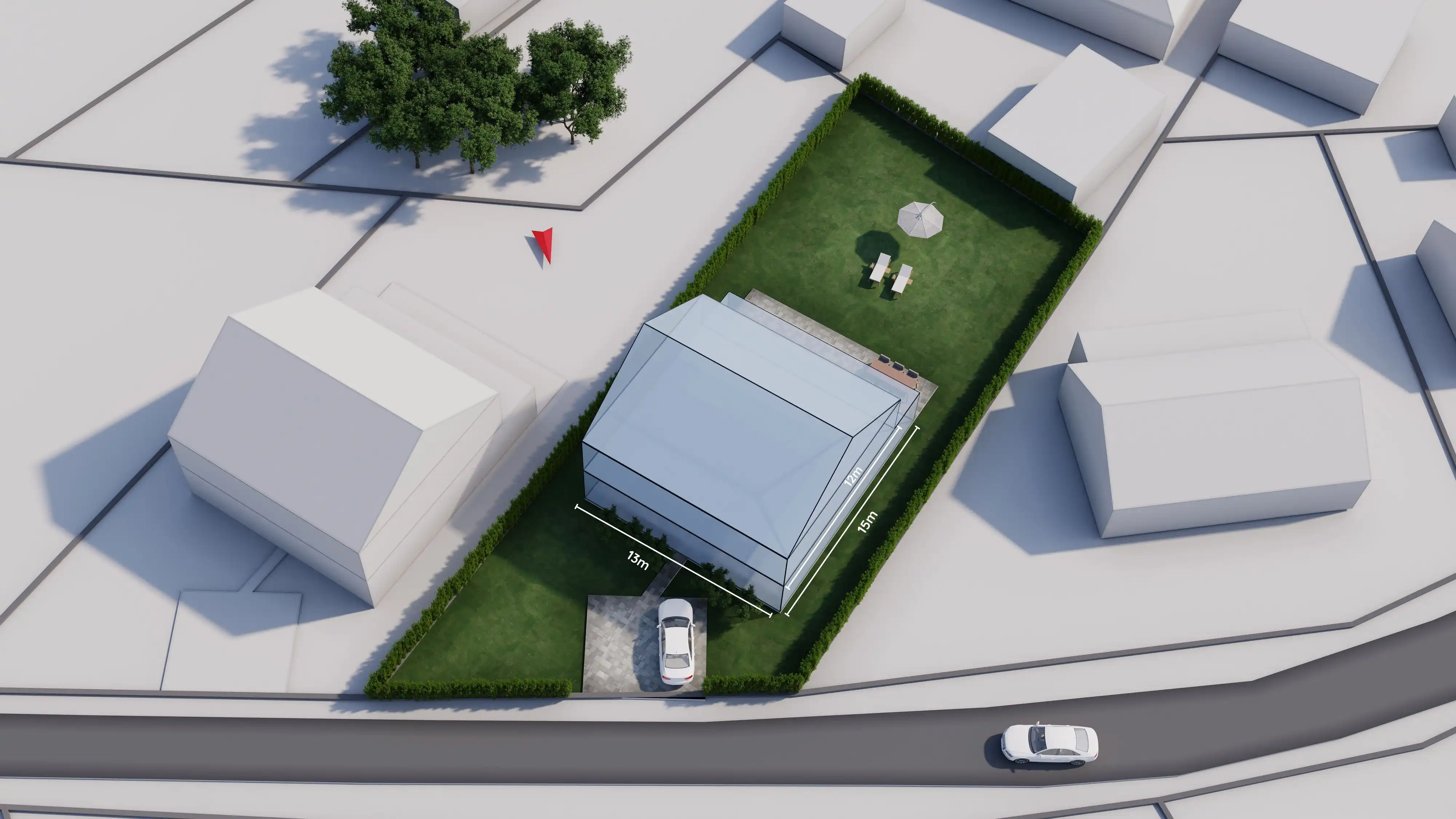 Bijzonder bouwen in Bierbeek met groen vergezicht foto {{pictureIndex}}