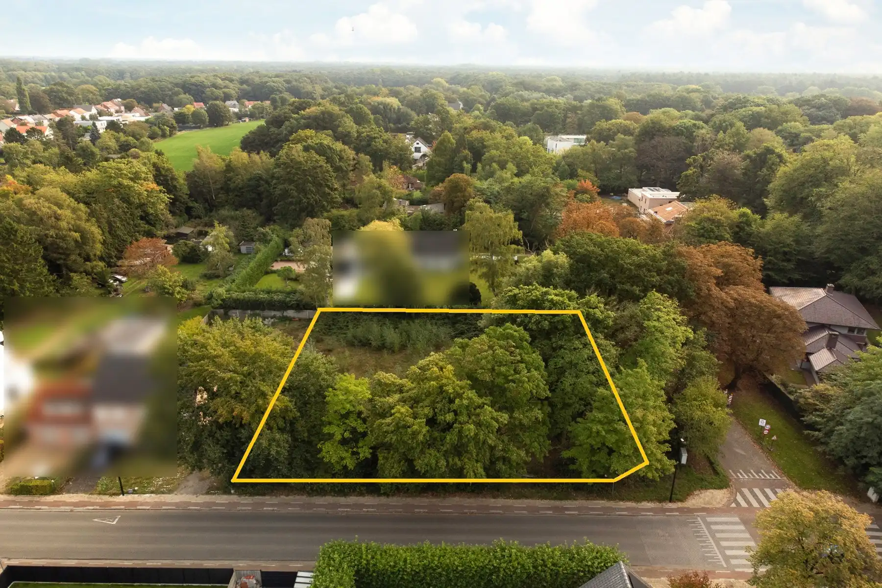 Gunstig gelegen bouwgrond van 2.099m² voor een OB foto 2