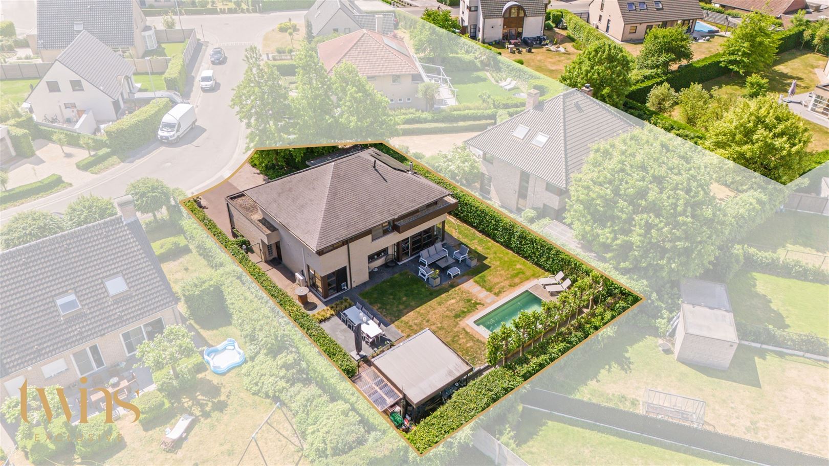 Luxueuze open bebouwing met zwembad op toplocatie in Berlare foto 4