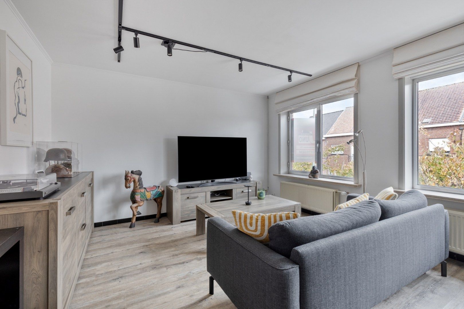 Ruim tweekamerapp. in Bevegem met dubbele garage! foto 3