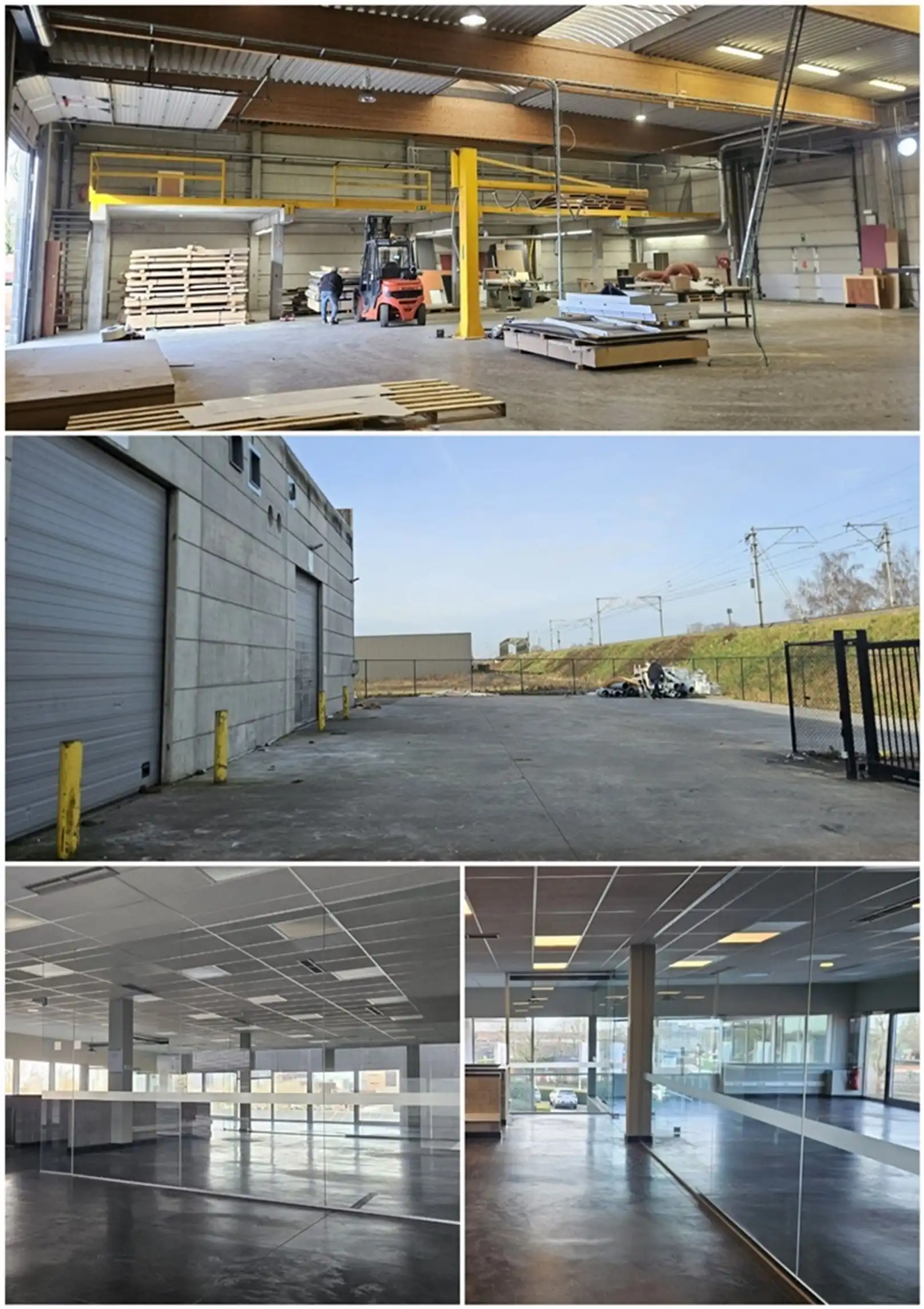 Industrieel gebouw met laadkades en privatief buitenterrein foto 12