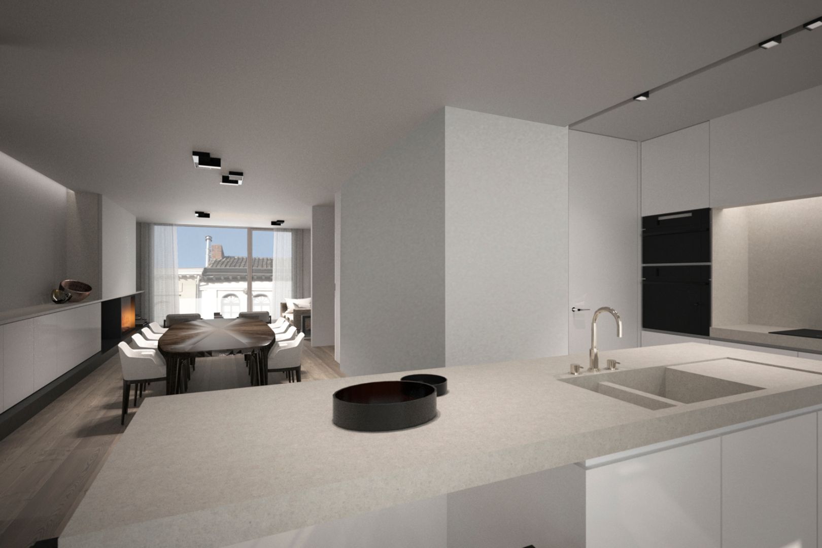 Standaard appartement met 3 slaapkamers in Kortrijk, bouwjaar 2019, 188.00 m² bewoonbare oppervlakte, 2.00 badkamers foto 3