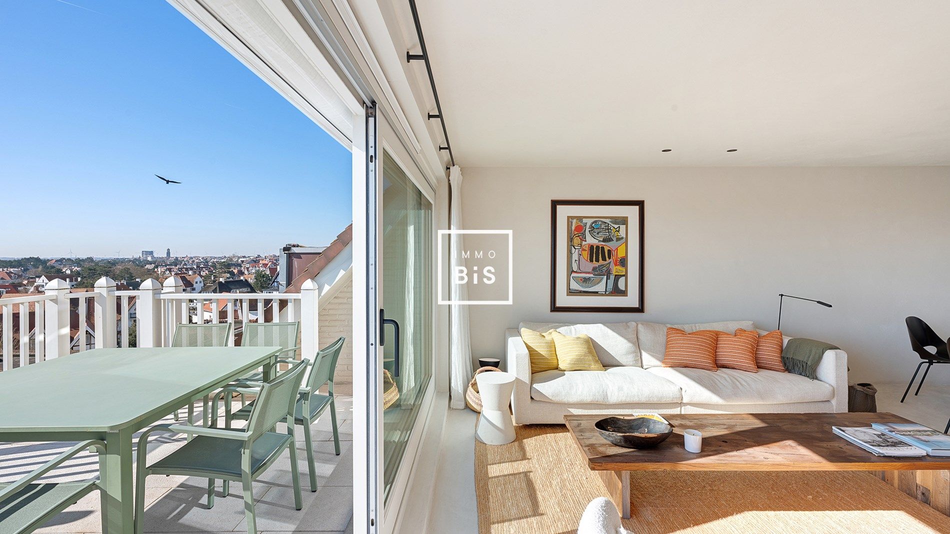 Luxe penthouse met magnifiek zonneterras en uniek uitzicht over het Zoute foto 5