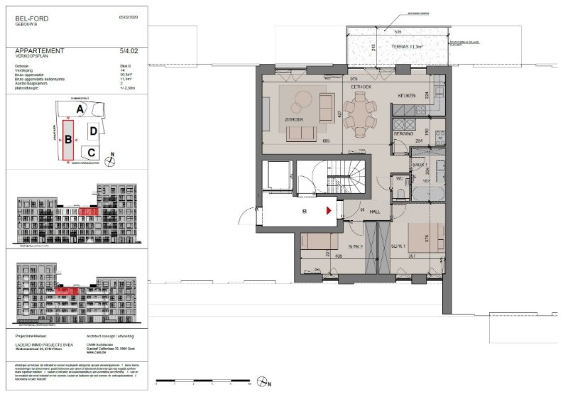 Roeselare-centrum: 40 appartementen in de Wortelstraat  zijn zeer gunstig georiënteerd. foto 2