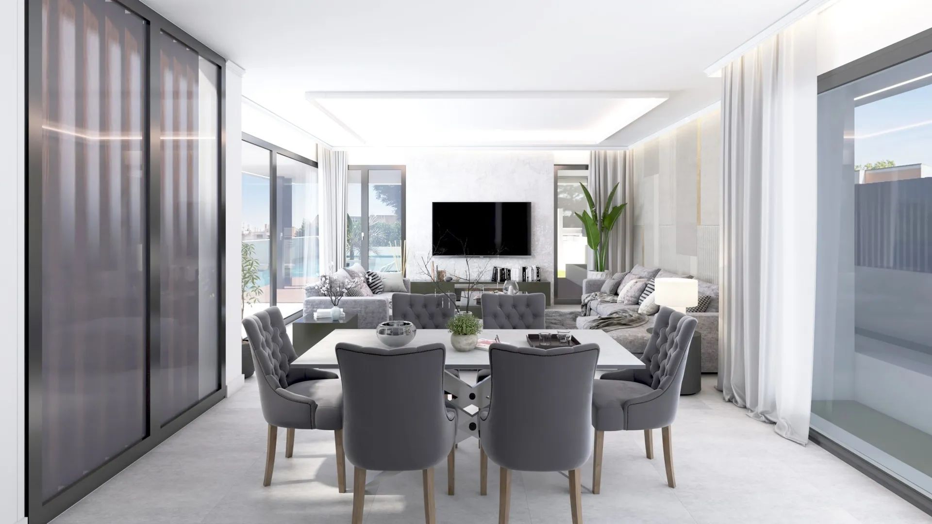 Modern meesterwerk in El Higuerón – luxe villa met uitzicht en elegantie in Fuengirola foto 5