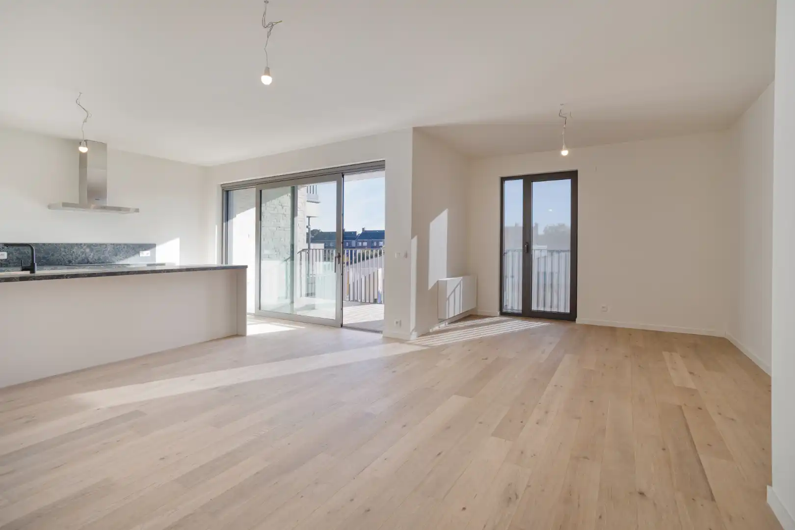 Nieuwbouw appartement met 3 slaapkamers, 2 badkamers, terras, 2 autostaanplaatsen en kelderberging in Leuven! - EPC A - bewoonbare opp. 108 m² foto 5