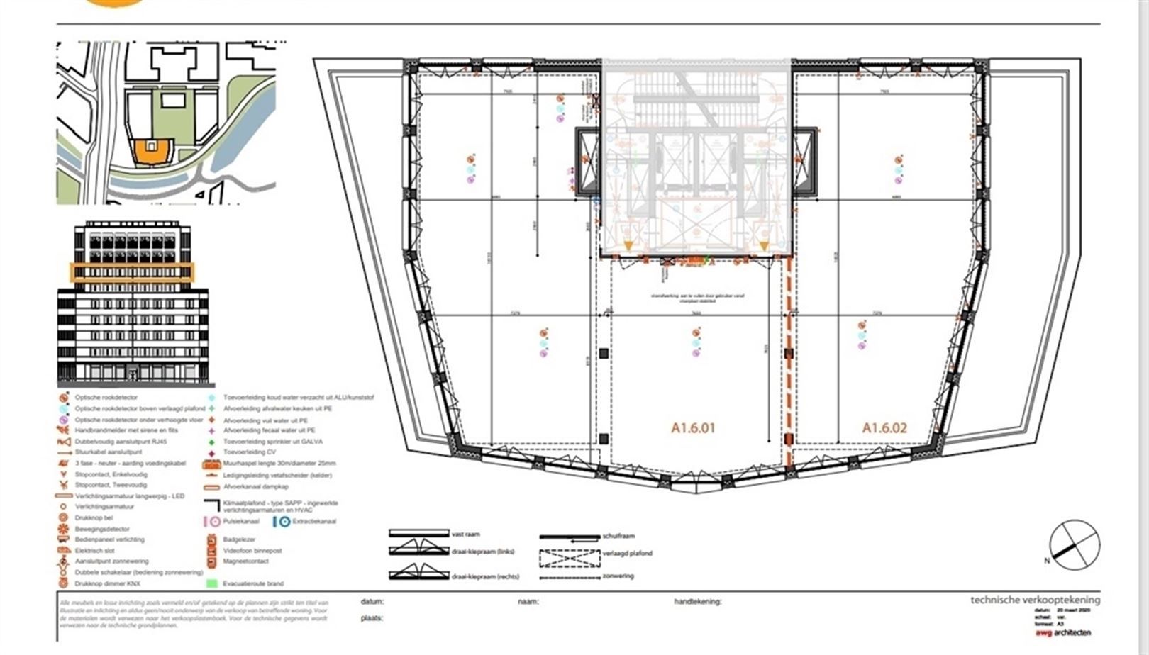 Nieuwbouwkantoren nabij het Gentse stadscentrum Keizerpoort tussen 192m² en 575m² foto 17