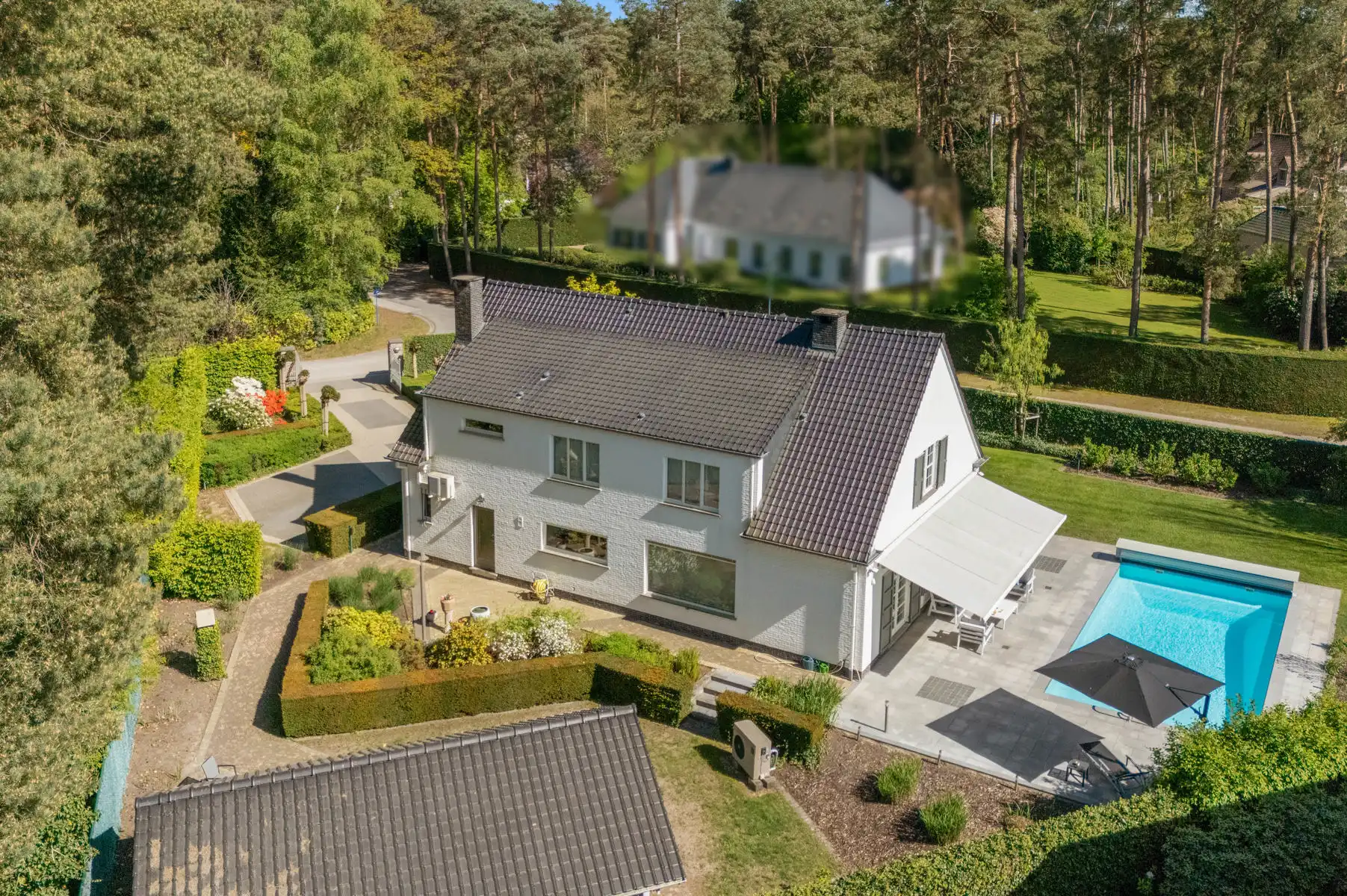 Klassieke villa met zwembad op 1.729m2 te KEERBERGEN foto 25