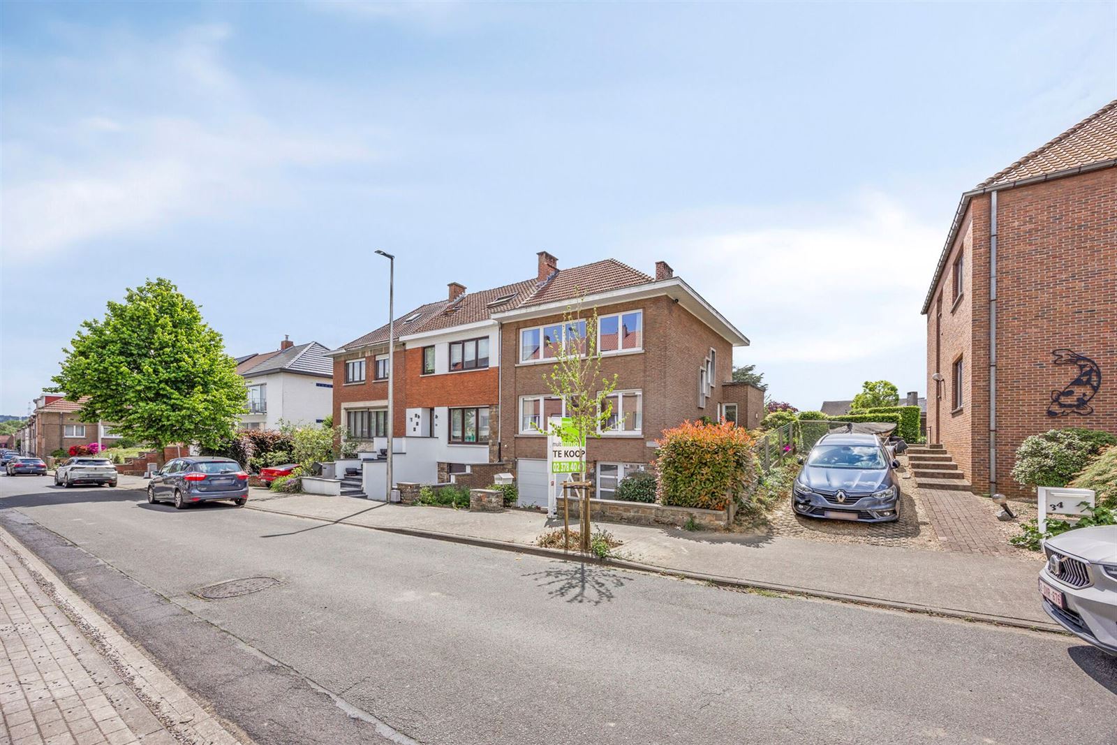 Ruime en zeer goed onderhouden 3-gevelwoning (EPC C) met garage foto 19