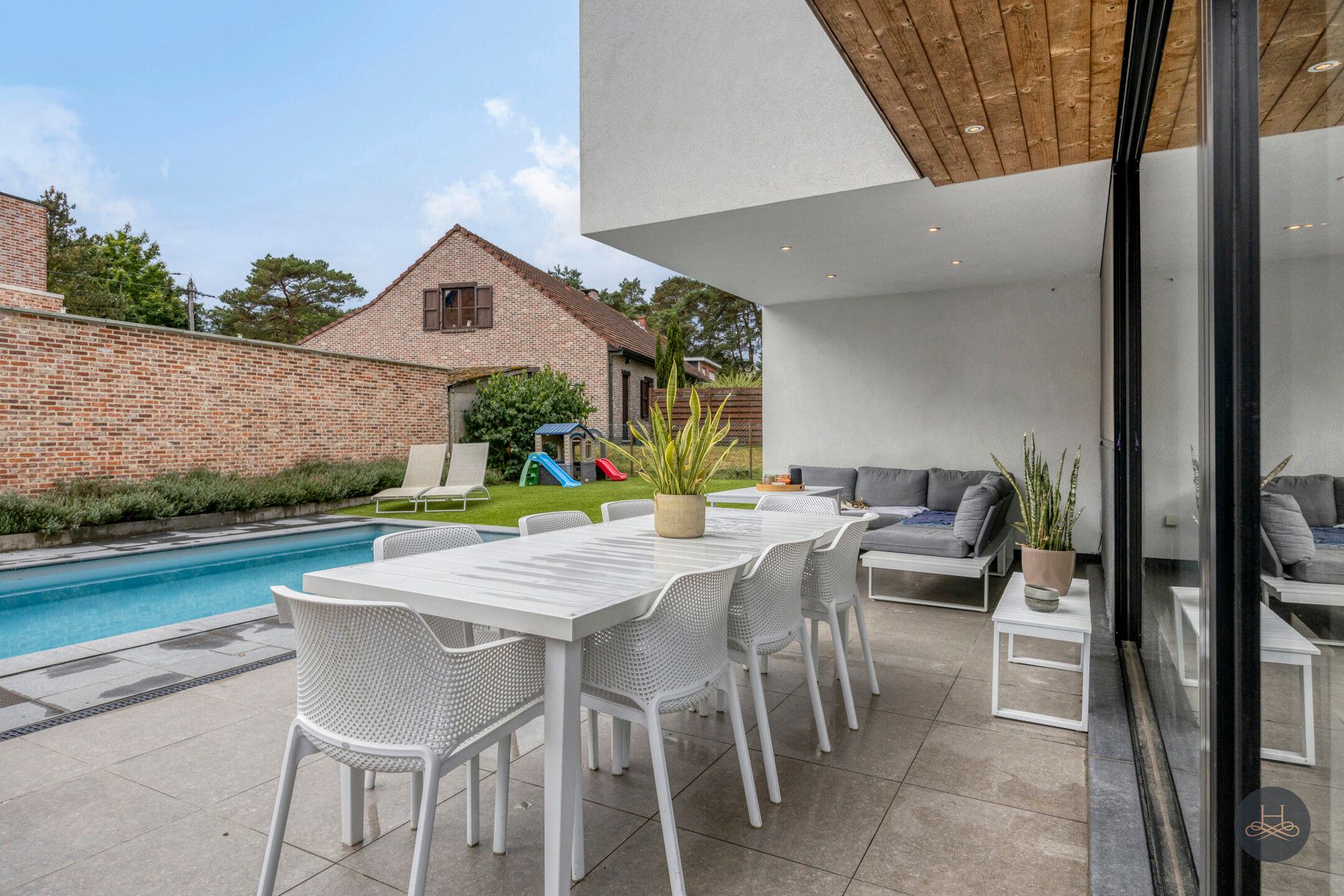 Strakke, moderne BEN woning te Tremelo foto 36