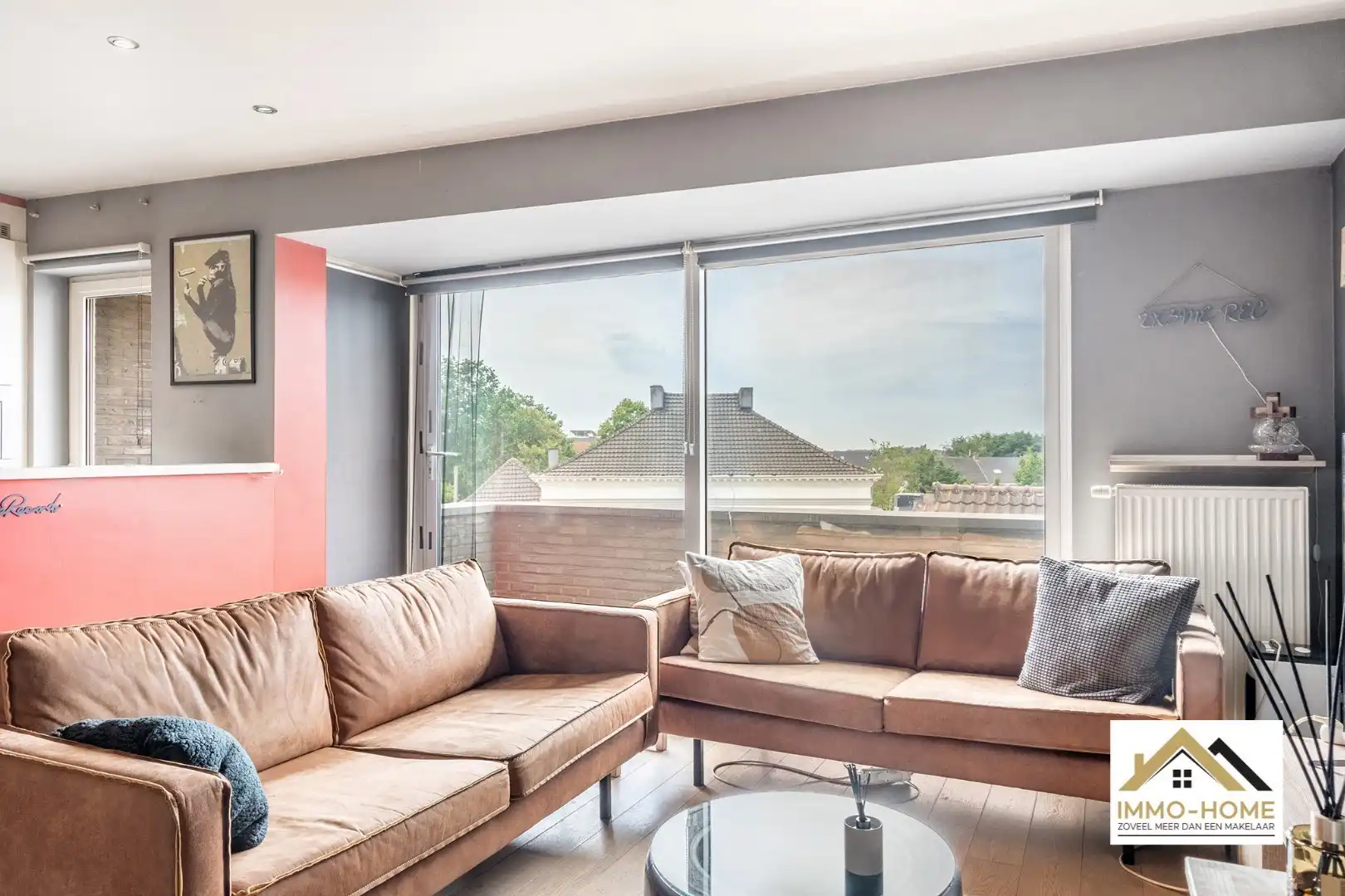 Ruim dakappartement met prachtig zicht over Zele centrum foto 2