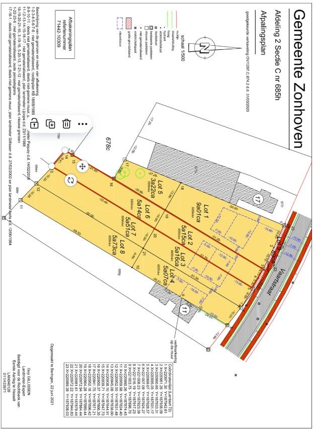 Ruim perceel van 10a29ca voor halfopen bebouwing in Zonhoven foto 2