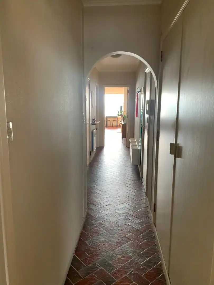 Gemeubeld appartement op zeedijk - frontaal zeezicht foto 8