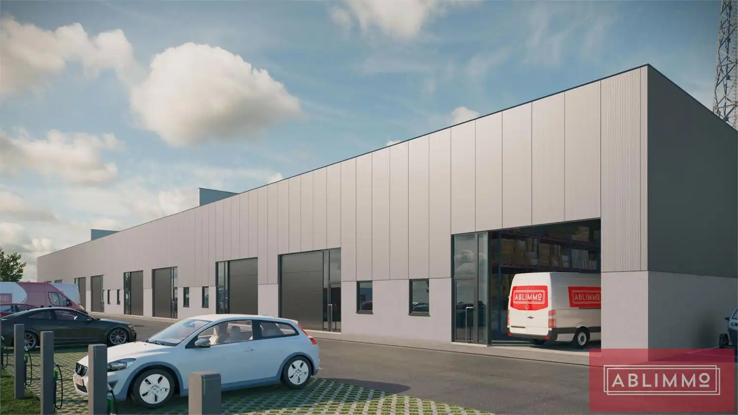 Strategisch gelegen nieuwbouw KMO-unit INCL. 4 PARKINGS. foto 12