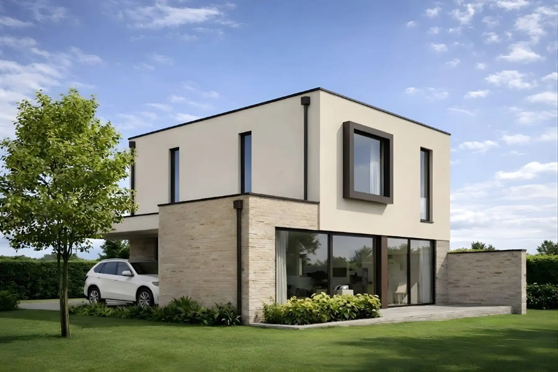 Stijlvolle nieuwbouwwoning wind- en waterdicht foto 2